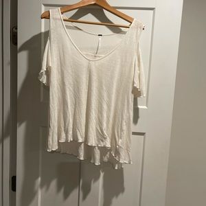 Free People cold shoulder top